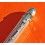 ☆★ ROLEX LUXURIOUS MASTERPIECE Silver Fat Ball Point Pen refill in Silver & Yellow Gold Crown logo ☆★