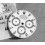 Rolex Factory Original 116520 Mens Stainless Steel Daytona White Dial watches Cosmograph chronos cal 4130