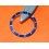 ROLEX RARE INSERT GRADUE LUNETTE BLEU MONTRE SUBMARINER DATE 16613, 16618, 16803, 16808 PERLE LUMINOVA