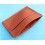 GENUINE LUXURY ROLEX TOBACCO COLOR LEATHER CARD HOLDER DOCUMENTS TRAVEL Portafoglio 