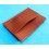 GENUINE LUXURY ROLEX TOBACCO COLOR LEATHER CARD HOLDER DOCUMENTS TRAVEL Portafoglio 
