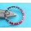 Rolex Gmt Master watch inlay 16710, 16700, 16760 COKE black & red Bezel insert Authentic Vintage FAT LADY 