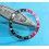 Rolex Gmt Master watch inlay 16710, 16700, 16760 COKE black & red Bezel insert Authentic Vintage FAT LADY 