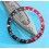 Rolex Gmt Master watch inlay 16710, 16700, 16760 COKE black & red Bezel insert Authentic Vintage FAT LADY 