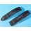 Rare Genuine & Omega Leather Clasp Black Strap Alligator 20 mm 98000062 fits Speedmaster & Seamaster watches