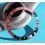 ROLEX Fat Font Serifs BEZEL Insert GMT Master II 16710, 16700, 16760 Sophia Loren, Fat Lady watch OEM Original FADED