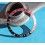 ROLEX Fat Font Serifs BEZEL Insert GMT Master II 16710, 16700, 16760 Sophia Loren, Fat Lady watch OEM Original FADED