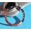 ROLEX Fat Font Serifs BEZEL Insert GMT Master II 16710, 16700, 16760 Sophia Loren, Fat Lady watch OEM Original FADED