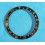 Rolex Tutone Black & 18k Gold Rolex GMT Master 2 Watch 16718, 16713 Watch Bezel Graduated 24H Insert Part
