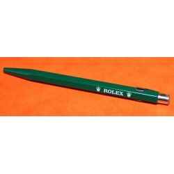 ROLEX BALLPOINT PEN SWISS MADE CARAN D'ACHE DEALER'S green new in box highly collectible