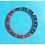 ROLEX VINTAGE & RARE FAT FONT SERIFS INSERT FADED GRADUE DE LUNETTE MONTRES GMT MASTER II 16700, 16710, 16760 FAT LADY COKE