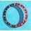 ROLEX Fat Font Serifs bezel watch Insert GMT Master II 16710, 16700, 16760 Sophia Loren, Fat Lady OEM Original FADED