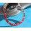 ROLEX Fat Font Serifs bezel watch Insert GMT Master II 16710, 16700, 16760 Sophia Loren, Fat Lady OEM Original FADED