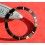 Rolex Mint 90's Glossy Black color Submariner Date Tutone 16803, 16613, 16808, 16618 Gold Watch Bezel Graduated Insert Part