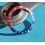 ROLEX INSERT FADED PEPSI ROUGE / BLEU DE MONTRES VINTAGES GMT MASTER 1675, 16750, 16758, 16753 FAT FONT