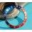 Rolex Vintage GMT Master 1675, 16750, 16753, 16758 Pepsi Blue & faded Red color Bezel Watch Insert Part