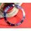 ROLEX RARE INSERT GRADUE LUNETTE BLEU MONTRE SUBMARINER DATE 16613, 16618, 16803, 16808 PERLE LUMINOVA