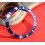 ROLEX RARE INSERT GRADUE LUNETTE BLEU MONTRE SUBMARINER DATE 16613, 16618, 16803, 16808 PERLE LUMINOVA