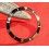 ROLEX INSERT LUNETTE NOIRE MONTRES SUBMARINER DATE OR & ACIER 16613, 16618, 16803, 16808 PERLE TRITIUM