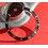 ROLEX INSERT LUNETTE NOIRE MONTRES SUBMARINER DATE OR & ACIER 16613, 16618, 16803, 16808 PERLE TRITIUM