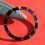 ROLEX INSERT LUNETTE NOIRE MONTRES SUBMARINER DATE OR & ACIER 16613, 16618, 16803, 16808 PERLE TRITIUM