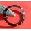 ROLEX INSERT LUNETTE NOIRE MONTRES SUBMARINER DATE OR & ACIER 16613, 16618, 16803, 16808 PERLE TRITIUM