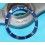 Rolex Mint Submariner Date 18k Gold & 16613, 16803, 16808, 16618 Luminous Watch Bezel Blue Insert Graduated