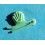 ROLEX FIXAGE PORTE BRACELET VINTAGE PLASTIQUE VERT 20mm embout accessoire montres