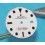 Rolex Authentic Pre Owned OEM Yacht-Master Enamel White Mens Dial Gold for ref 16622, 16623, 16628, 116622 Ø27mm