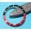 ROLEX Fat Font Serifs bezel watch Insert GMT Master II 16710, 16700, 16760 Sophia Loren, Fat Lady OEM Original FADED