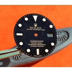 ROLEX CADRAN MONTRES SUBMARINER DATE NOIR 16803, 16808, 16613, 16618 cal 3035, 3135 LUMINOVA OR / BITONS