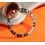 ROLEX RARE INSERT GRADUE 24H JAUNE & NOIR DE LUNETTE MONTRE ROLEX GMT MASTER II 16713, 16718 SERIFS FAT FONT
