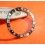 ROLEX RARE INSERT GRADUE 24H JAUNE & NOIR DE LUNETTE MONTRE ROLEX GMT MASTER II 16713, 16718 SERIFS FAT FONT