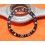 ROLEX RARE INSERT GRADUE 24H OR & NOIR DE LUNETTE MONTRE ROLEX GMT MASTER II 16713, 16718 SERIFS FAT FONT