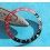 Rolex bezel watch Insert GMT Master II 16710, 16700, 16760 Sophia Loren, Fat Lady OEM Original FADED