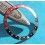 Rolex bezel watch Insert GMT Master II 16710, 16700, 16760 Sophia Loren, Fat Lady OEM Original FADED