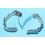 BAUME ET MERCIER BRACELET NEUF HOMME MONTRES ACIER 19mm