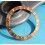 ROLEX VINTAGE INSERT FAT FONT GRADUE MONTRES GMT MASTER 1675/3, 16753, 1675/8, 16758, 1675 or & acier BRONZE