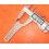 BAUME & MERCIER PARTIE DE BRACELET HOMME MONTRES ACIER 22mm