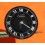 Cartier Collectible watch parts Round Dial Black & silver color Ø26mm