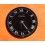 Cartier Collectible watch parts Round Dial Black & silver color Ø26mm