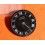 Cartier Collectible watch parts Round Dial Black & silver color Ø26mm
