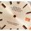 Rolex Used ugly DateJust watch pie pan "WIDE BOY" Beige Dial 1600, 1601, 1603 Ø28mm Cal 1570