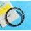 ROLEX INSERT LUNETTE NOIRE BITONS MONTRES SUBMARINER DATE OR & ACIER 1680, 1680-8, Ref 315-1680-1