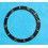 Rolex Rare Mint Glossy Black color Submariner Date Tutone 1680, 1680-8 Gold Watch Bezel Graduated Insert Part