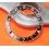 ROLEX AUTHENTIQUE GMT MASTER LUNETTE + INSERT GRADUE 24H NOIR MONTRES 1675, 16750 NOS