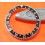 ROLEX AUTHENTIQUE GMT MASTER LUNETTE + INSERT GRADUE 24H NOIR MONTRES 1675, 16750 NOS