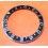 ROLEX AUTHENTIQUE GMT MASTER LUNETTE + INSERT GRADUE 24H NOIR MONTRES 1675, 16750 NOS