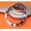 ROLEX AUTHENTIQUE GMT MASTER LUNETTE + INSERT GRADUE 24H NOIR MONTRES 1675, 16750 NOS