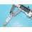 BAUME & MERCIER PARTIE BRACELET ACIER & PLAQUE OR BITONS ACIOR NEUF DAMES MONTRES 15mm